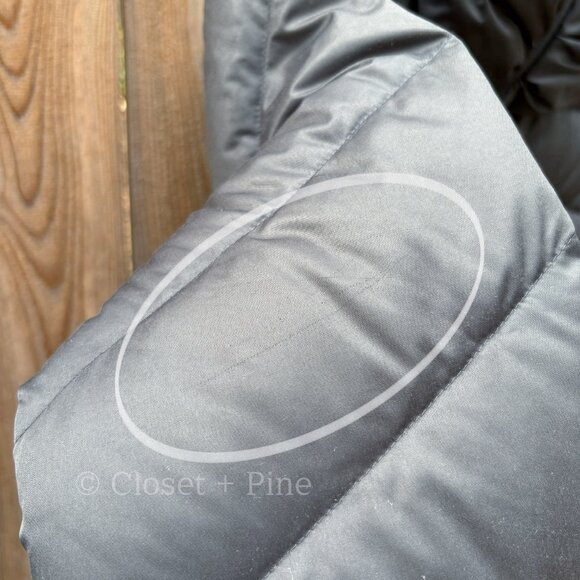 Patagonia Downtown Loft Parka Size Medium Forge Gray 600 Fill Down Puffer Jacket - Picture 9 of 17